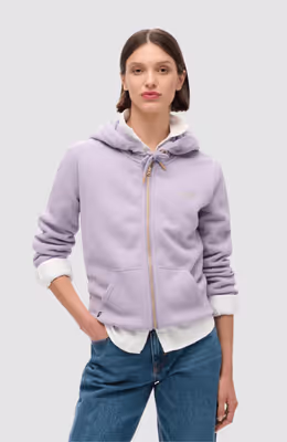 ESSENTIAL LOGO ZIP HOODIE