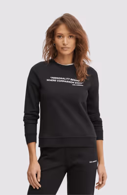 Karl Quote Sweatshirt