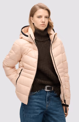 HOODED FUJI QUILT PADDED JKT