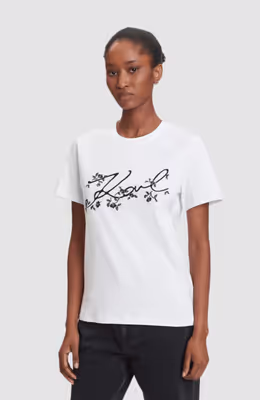 Karl Orchid Logo T-Shirt