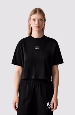 KLJ Reg Boxy Patch Tee