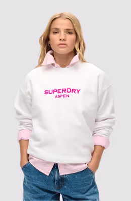 SPORT LUXE LOOSE CREW SWEAT