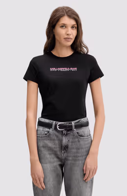 KLJ Slim Ss Reflection Tee