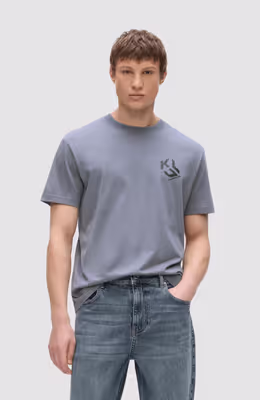 Klj Reg Monogram Tee
