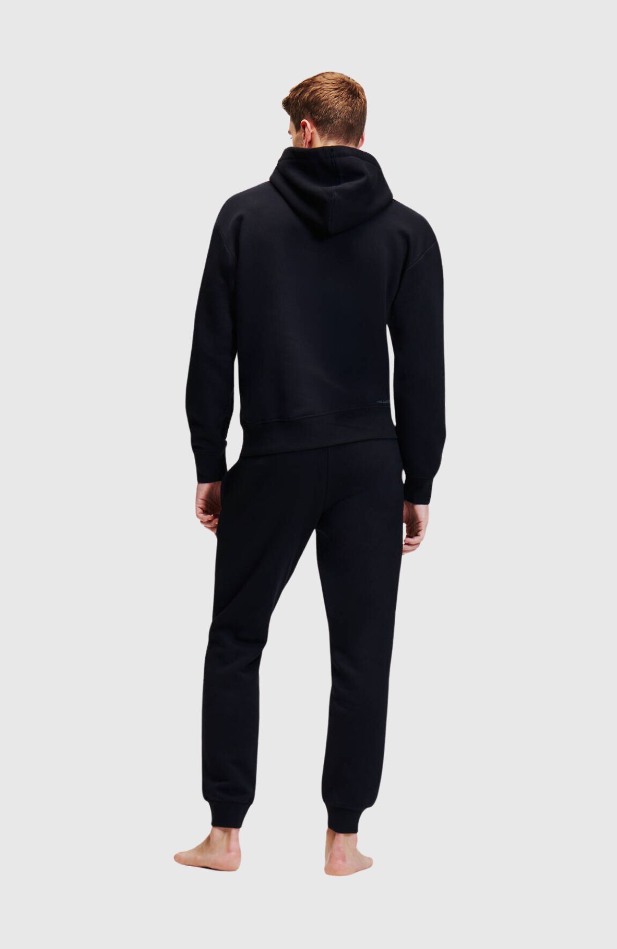 Flock Logo Hoodie