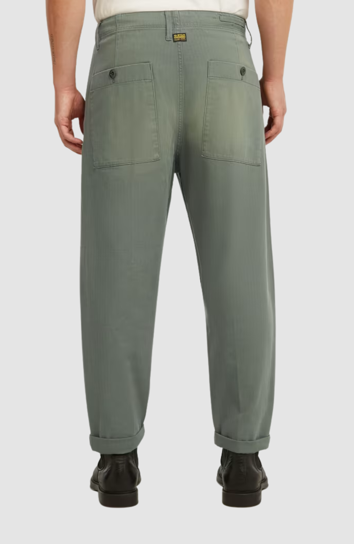 Pleated Chino Relaxed Tapered