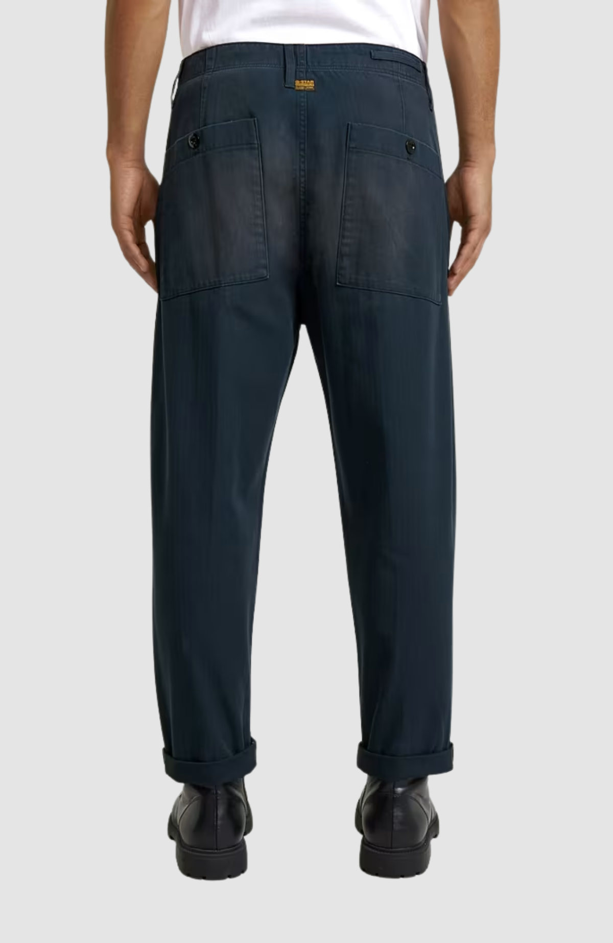 Pleated Chino Relaxed Tapered