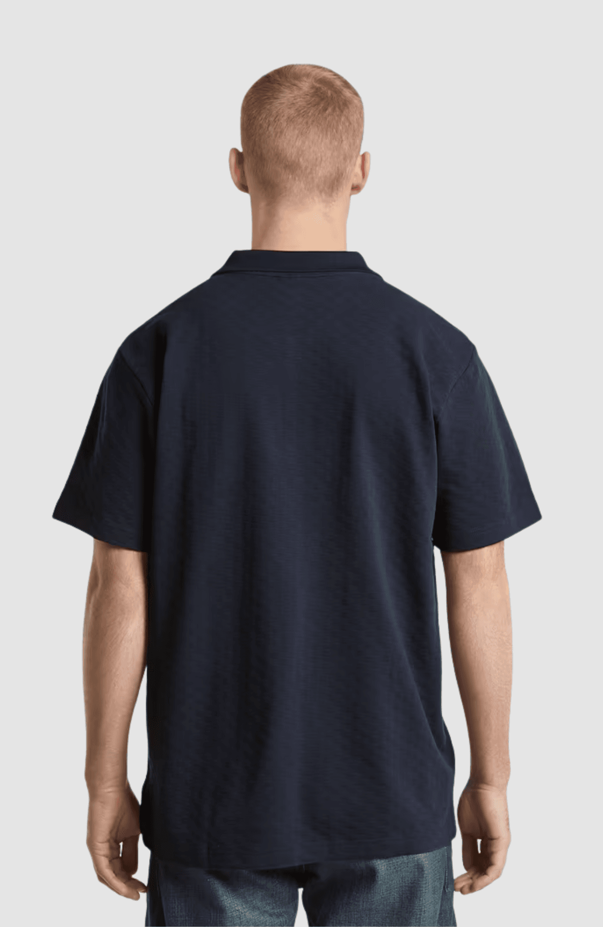 Core regular jacquard polo s\s