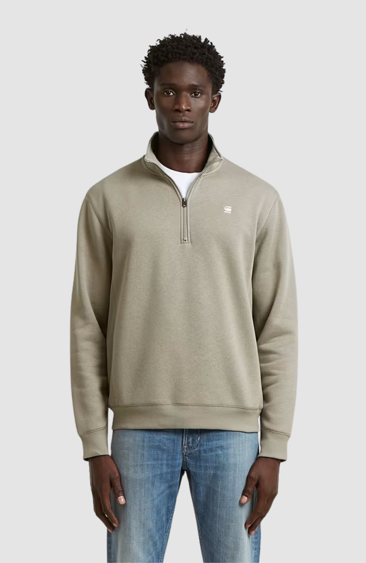 Premium core half zip r sw l\s