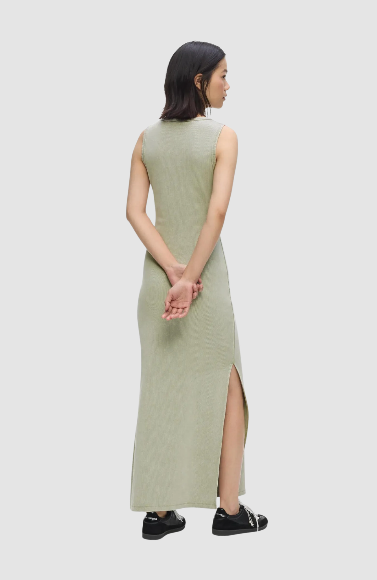 Klj Washed Rib Tank Dress