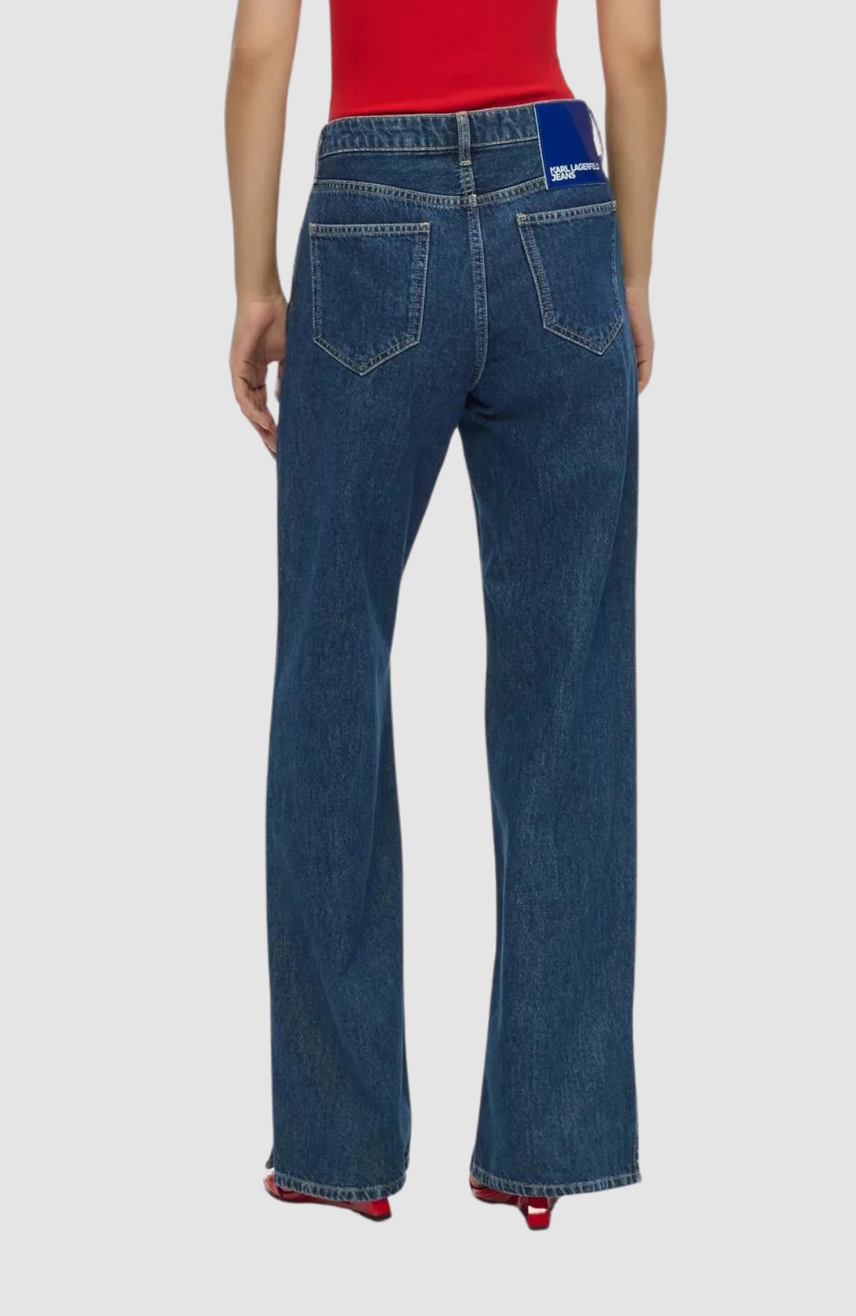 KLJ Mr Relaxed W/Slit Denim