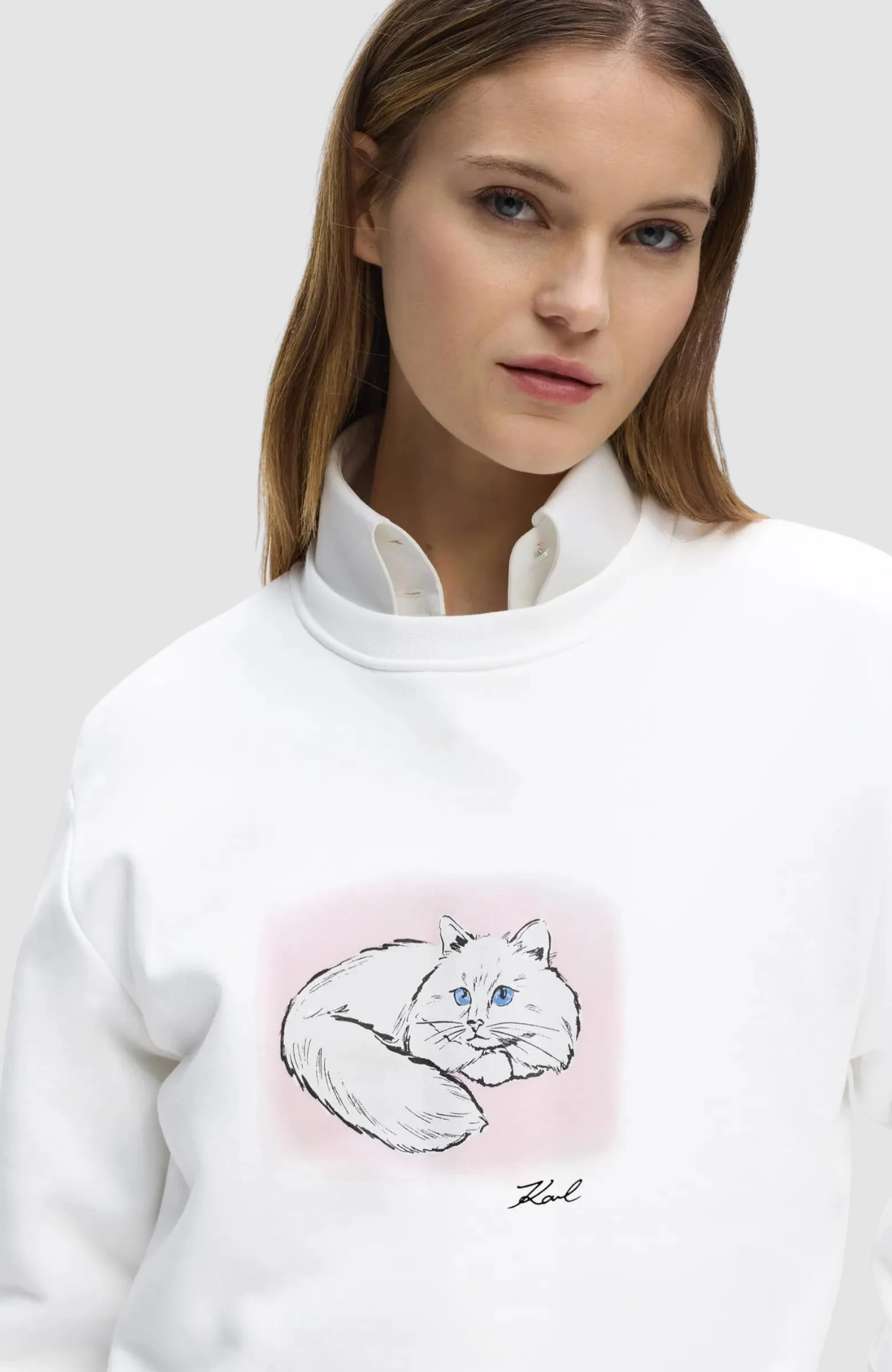 Portrait Relaxed Sweatshirt