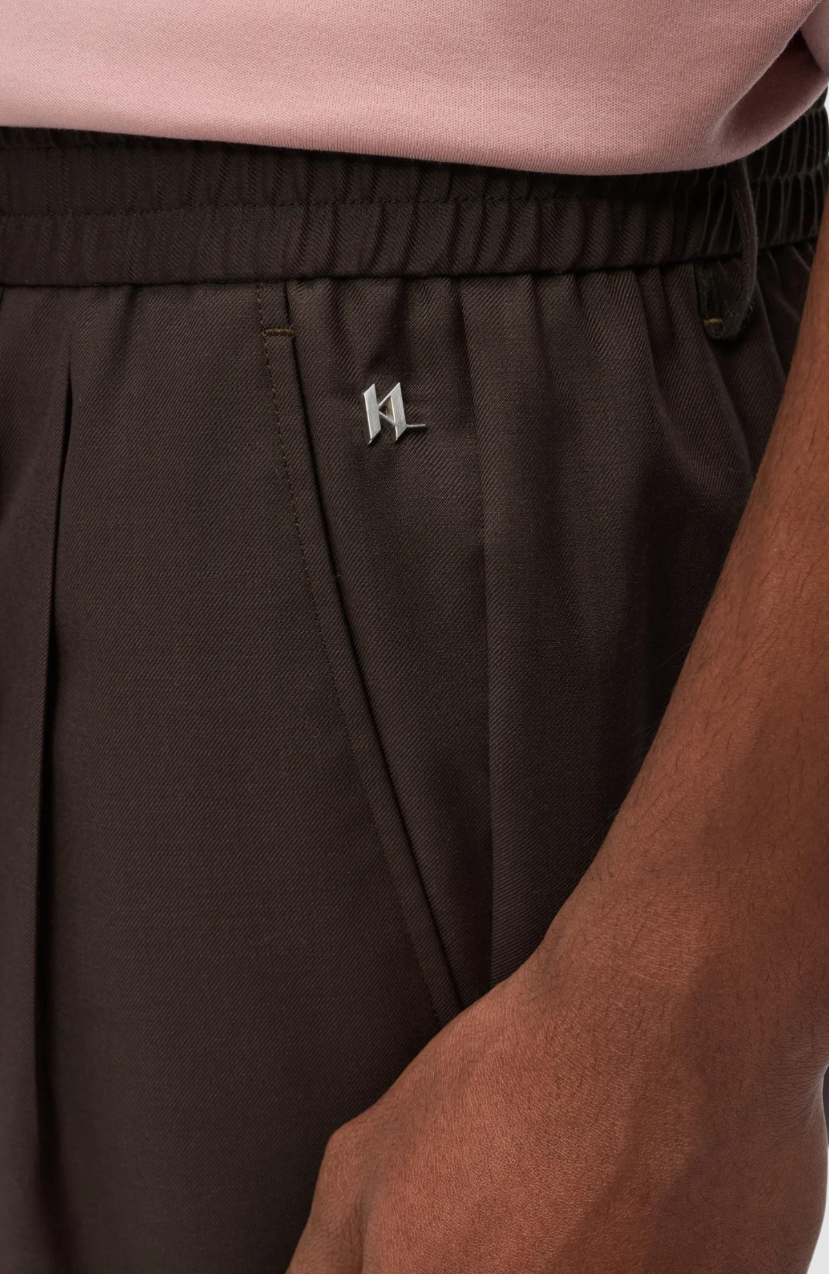 Kl Casual Wool Blend Pant
