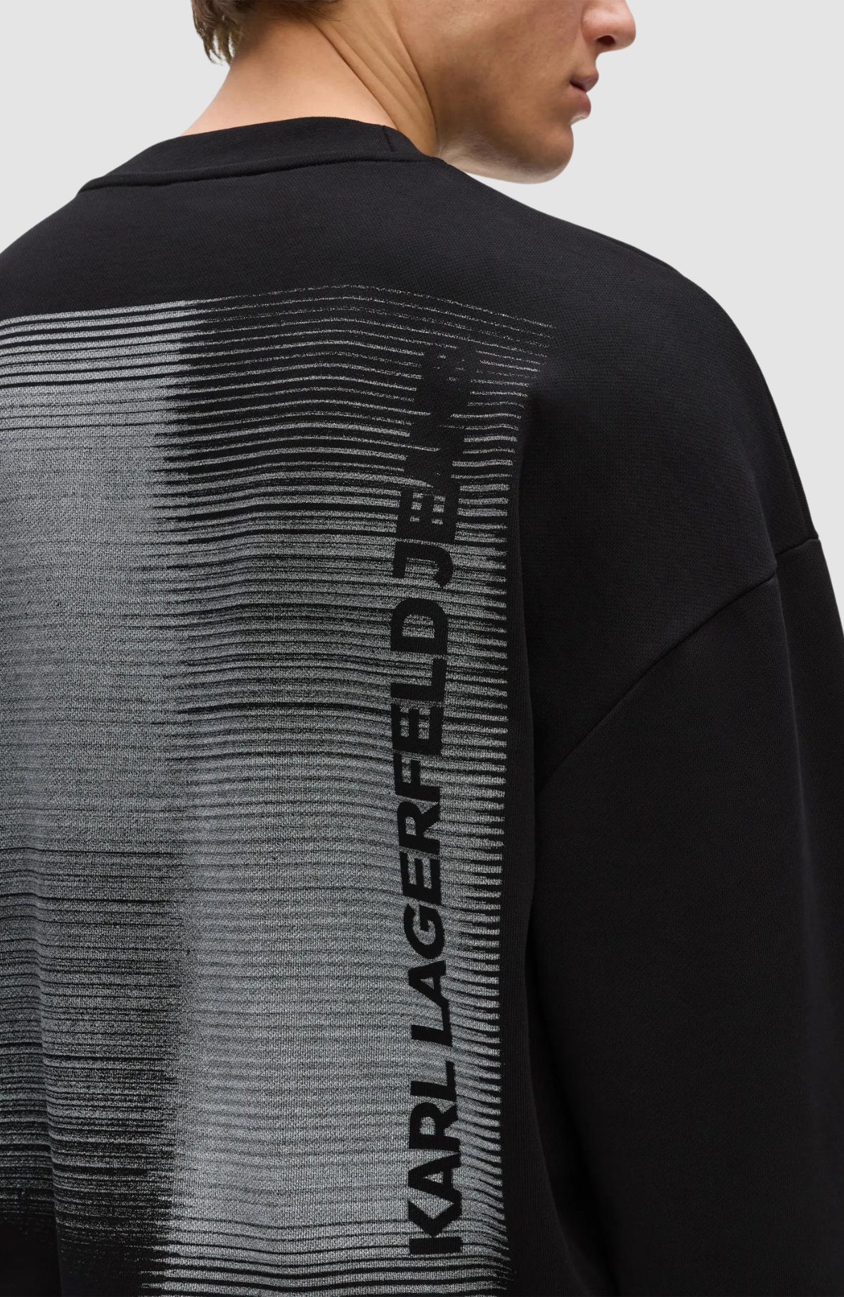 KLJ Boxy Gradient Logo Sweat