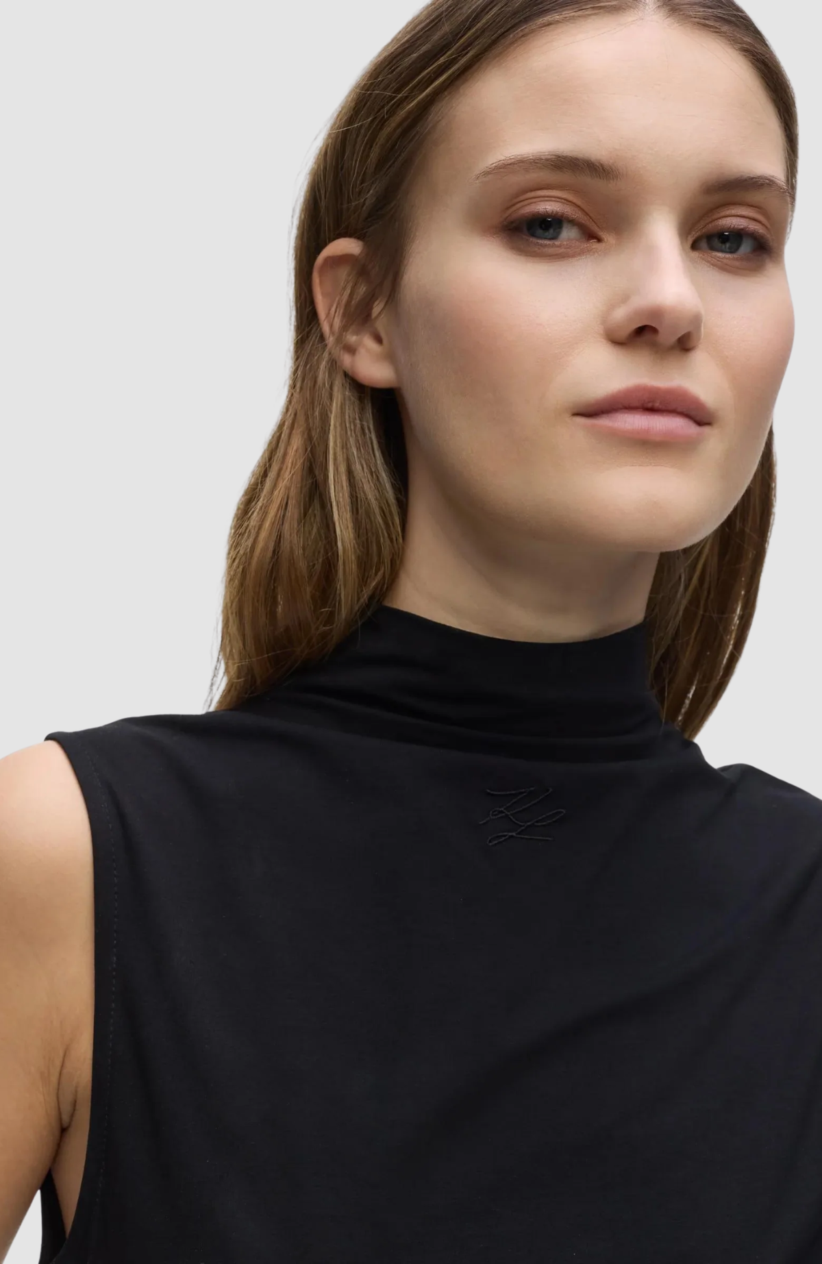 Mock Neck Tank Top