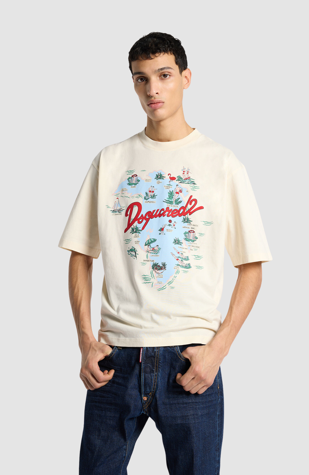 Aloha Souvenir Loose Fit T-Shirt