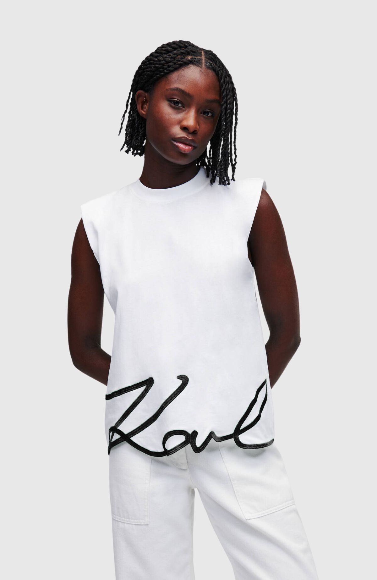 Karl Signature Tank Top