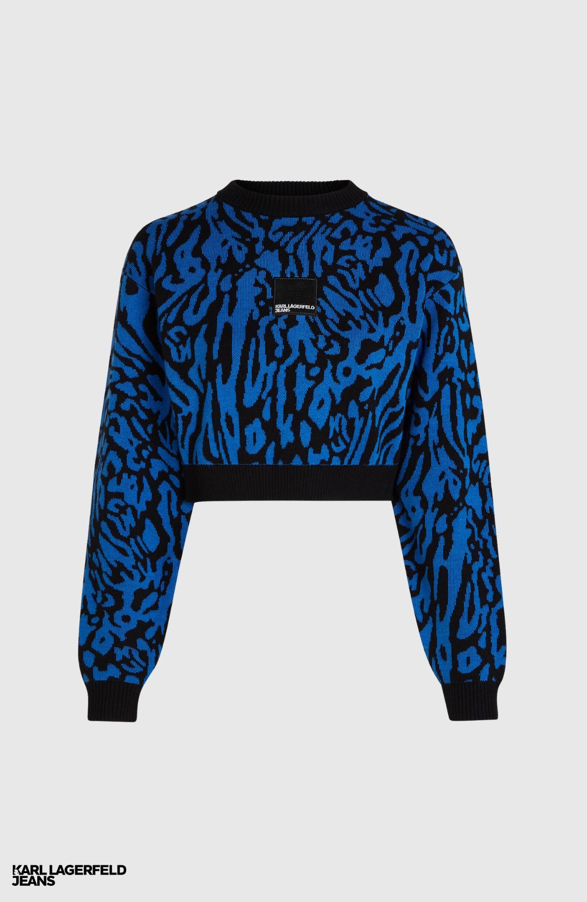 Klj Crp Lslv Jacquard Sweater