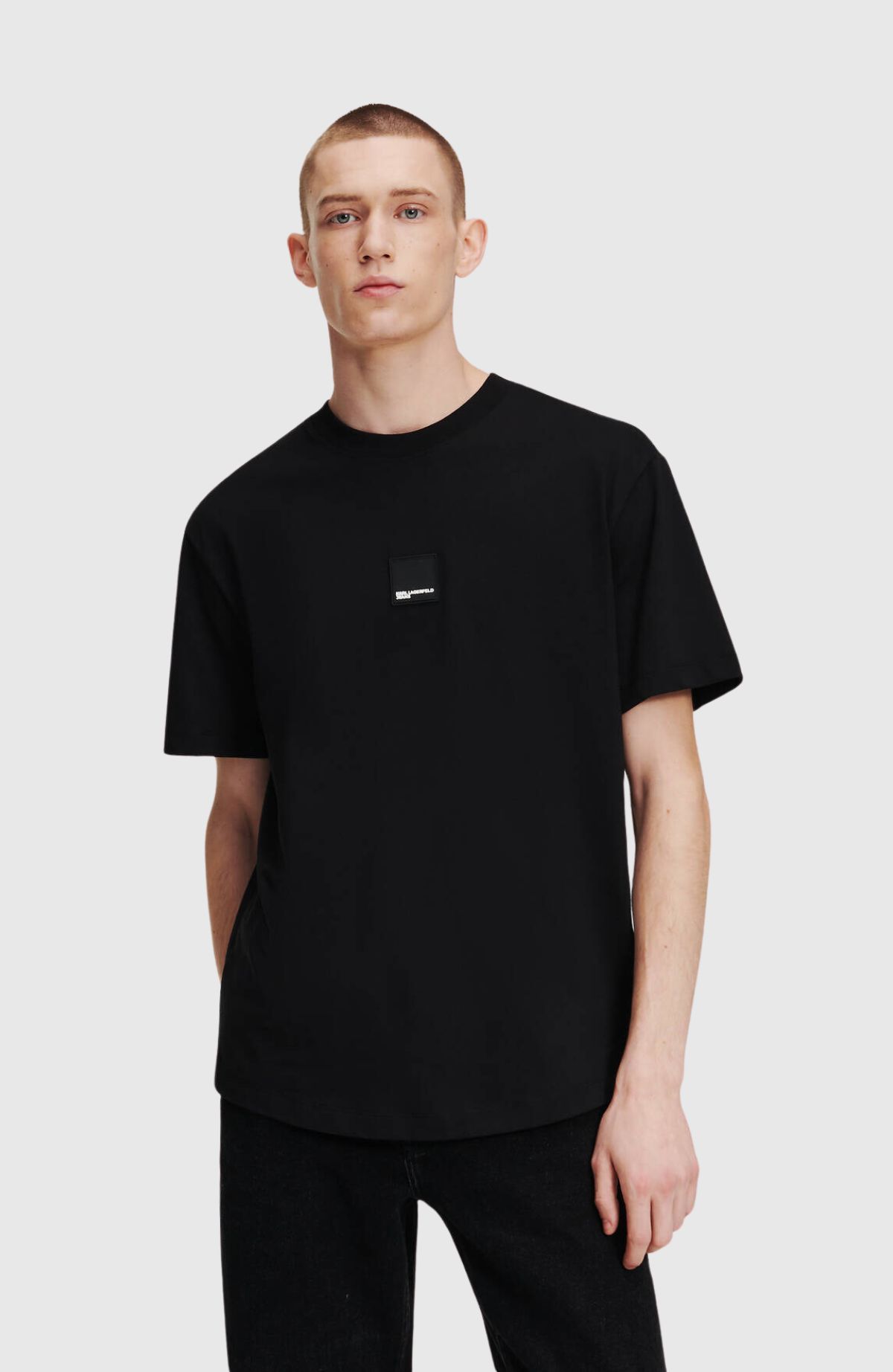 KLJ Regular Curved Hem Tee