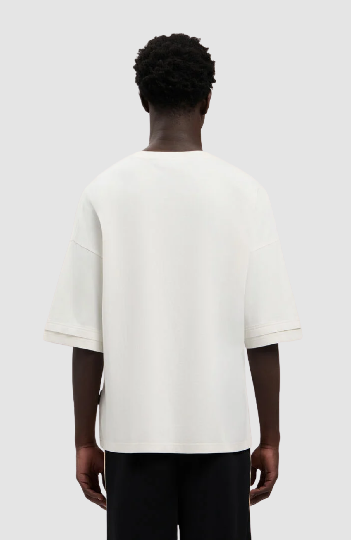 Curved Logo Loose Double Tee