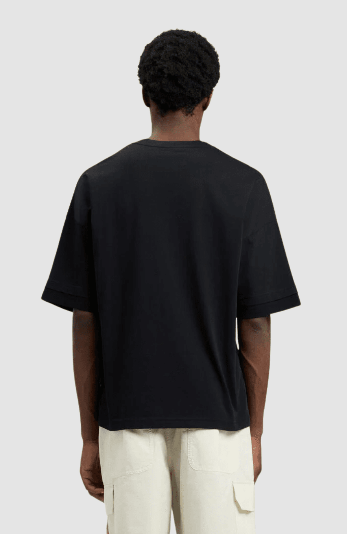 Curved Logo Loose Double Tee