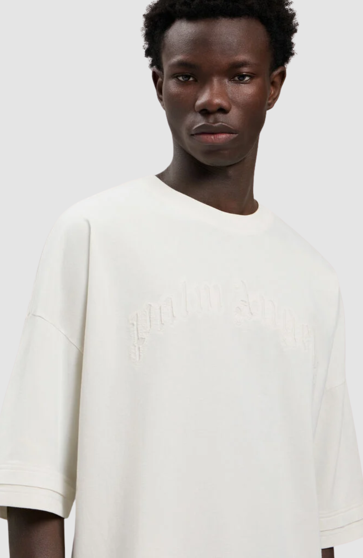 Curved Logo Loose Double Tee