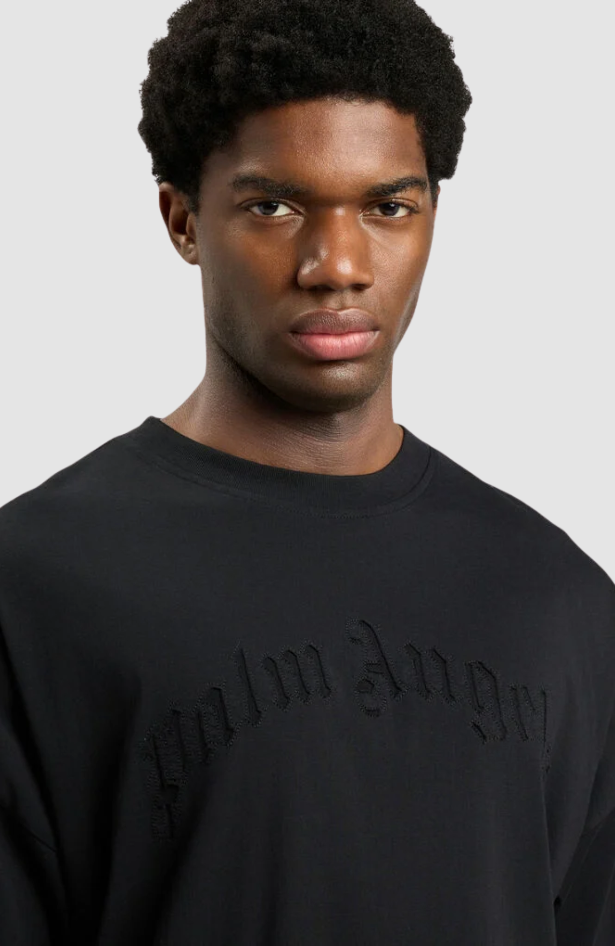 Curved Logo Loose Double Tee