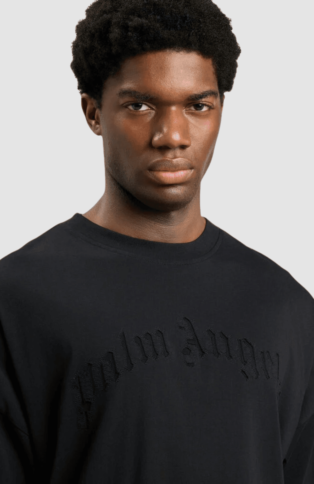 Curved Logo Loose Double Tee