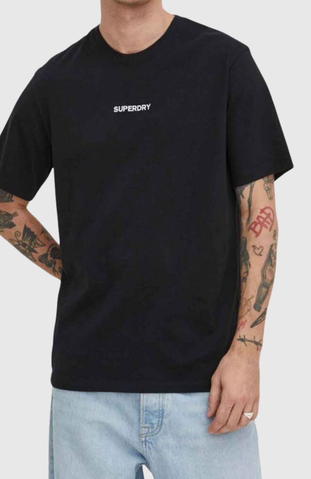 Micro Logo Graphic Loose Tee