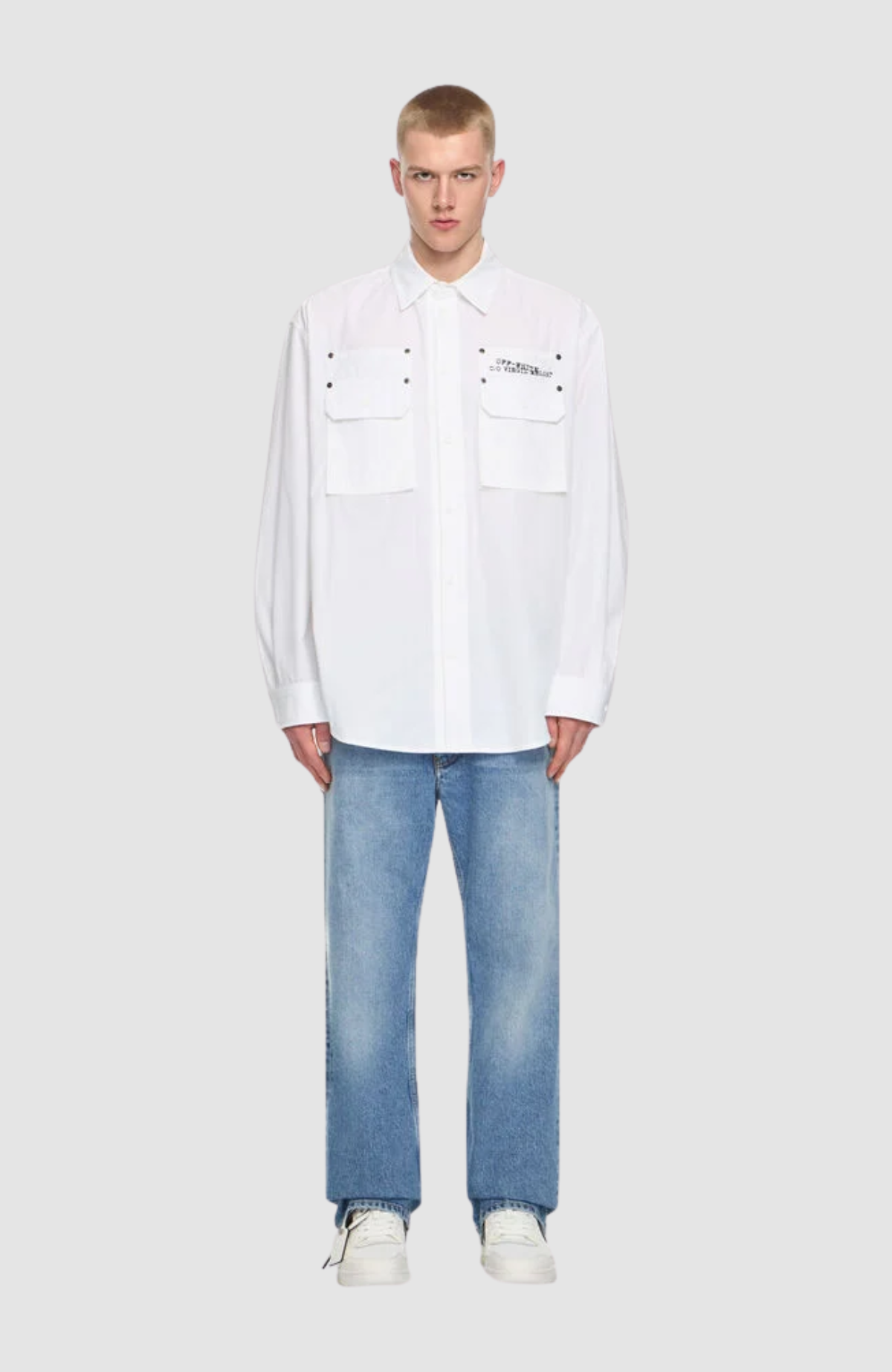 Script Arrow Overshirt