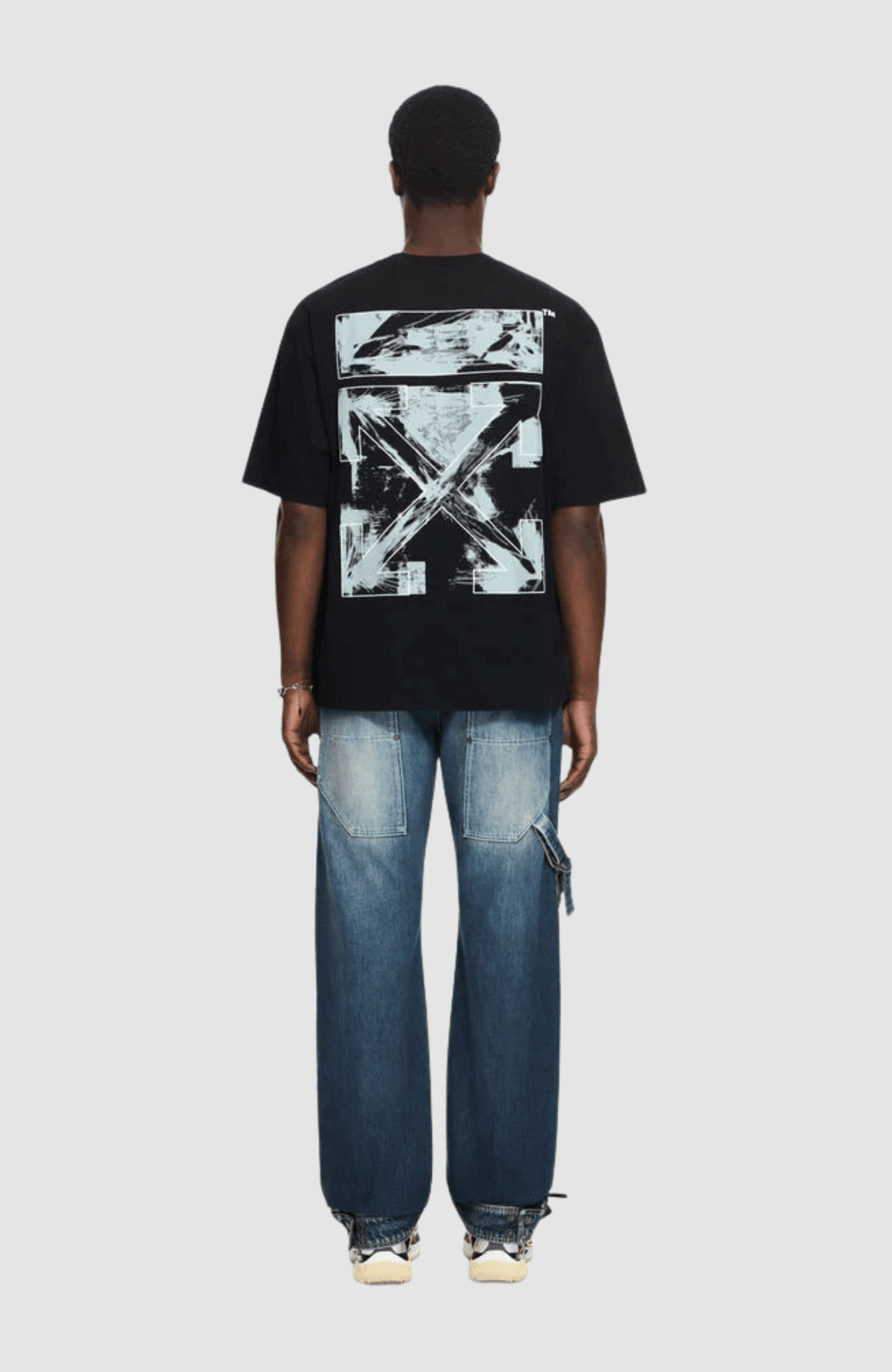 Rubbed Paint Arrows Skate T-Shirt