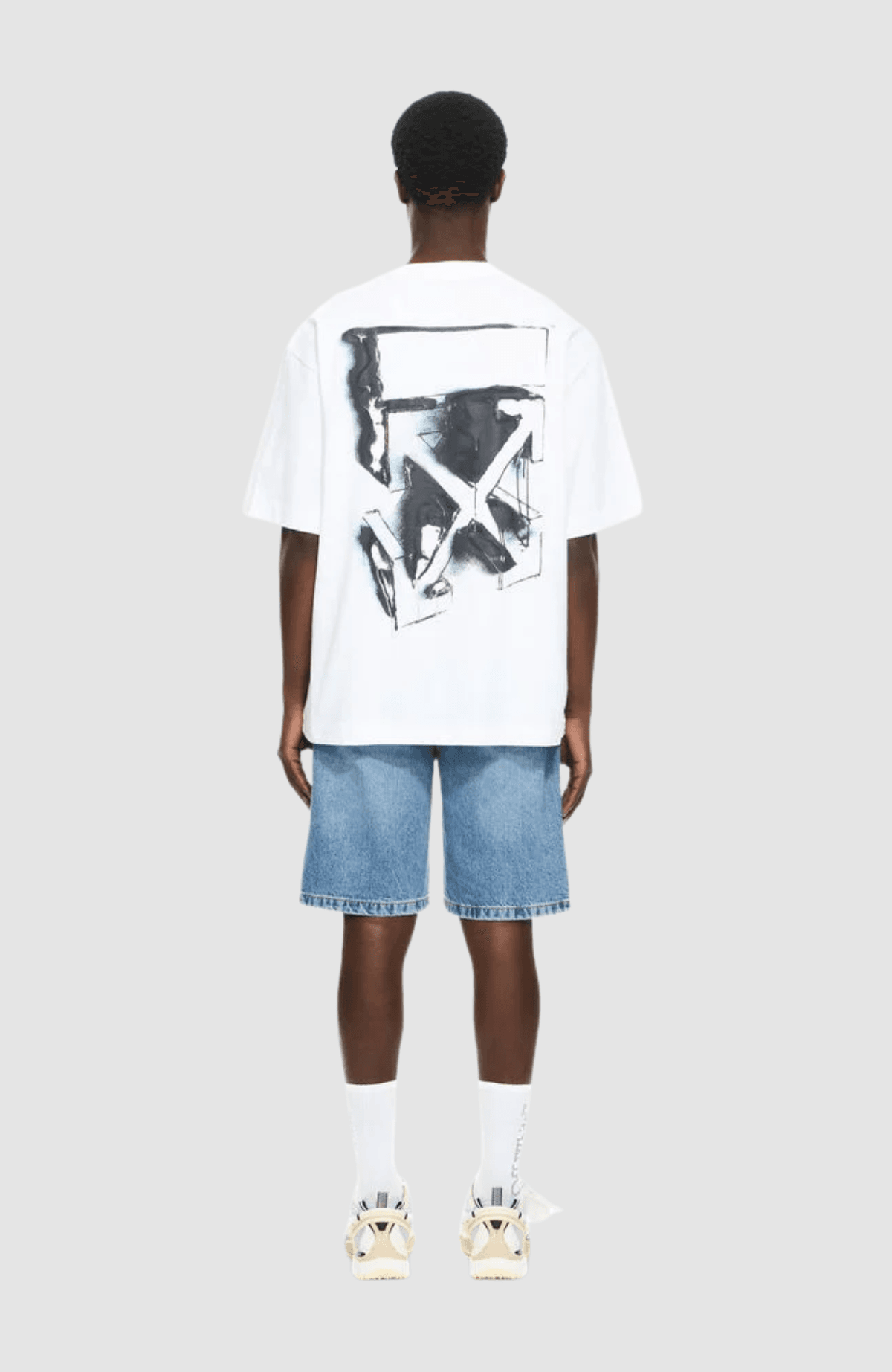 Rubbed Paint Arrows Skate T-Shirt