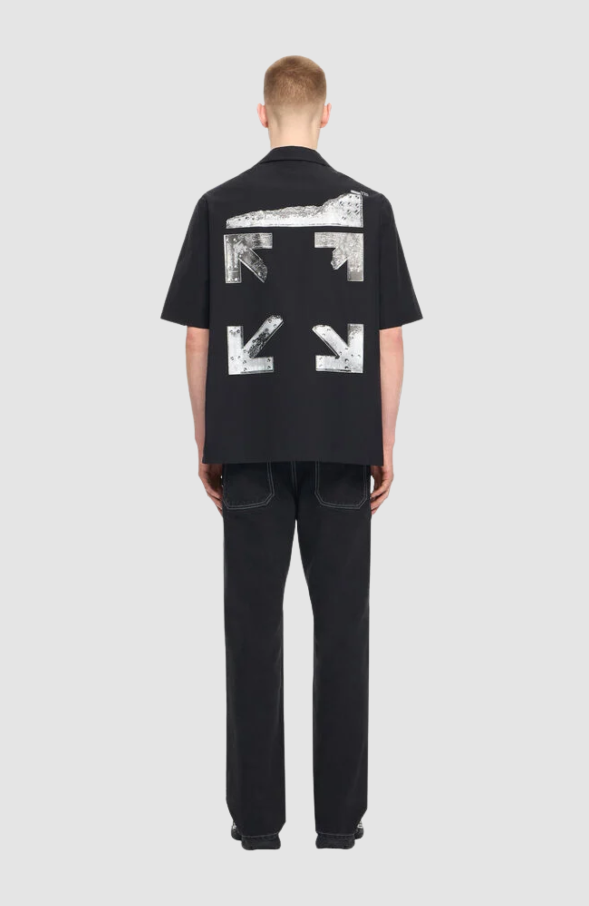 Metal Arrows Pop Bowling Shirt