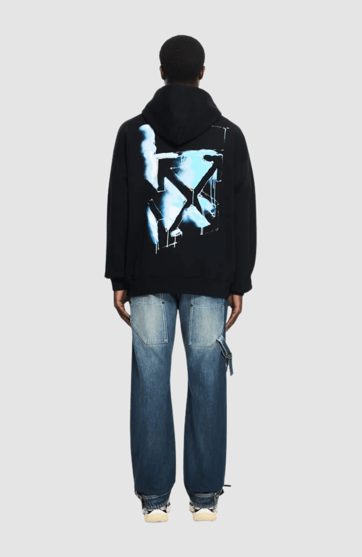 3D Arrow Spray Skate Hoodie