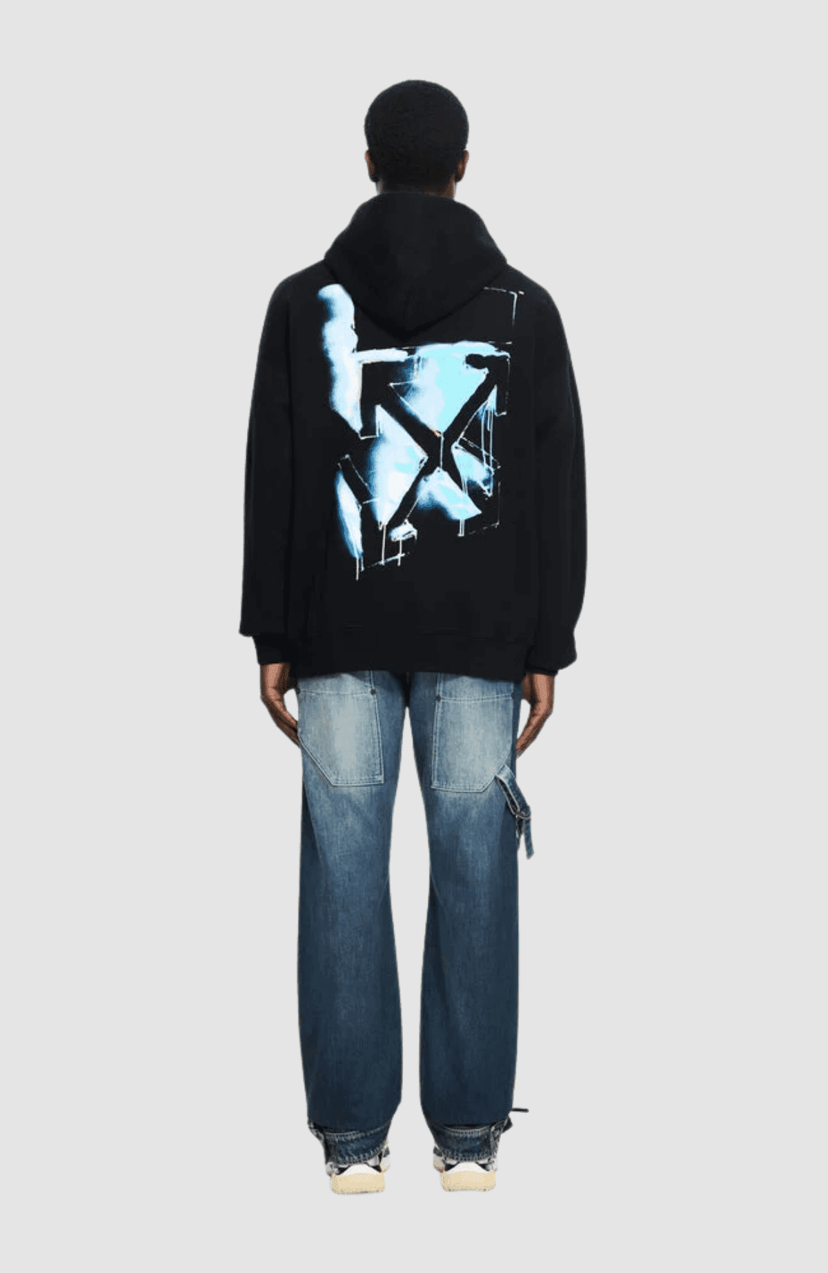 3D Arrow Spray Skate Hoodie