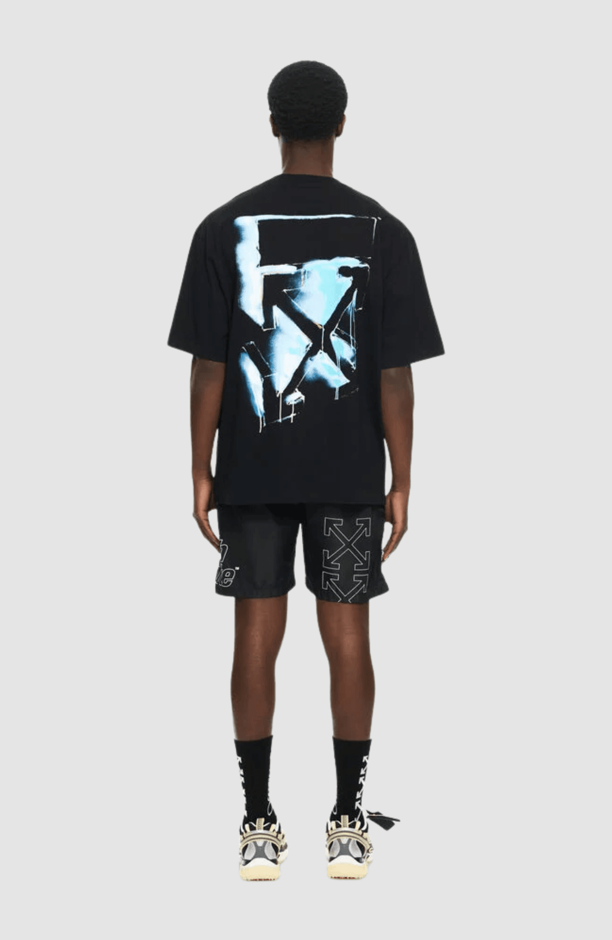 3D Arrow Spray Skate T-Shirt