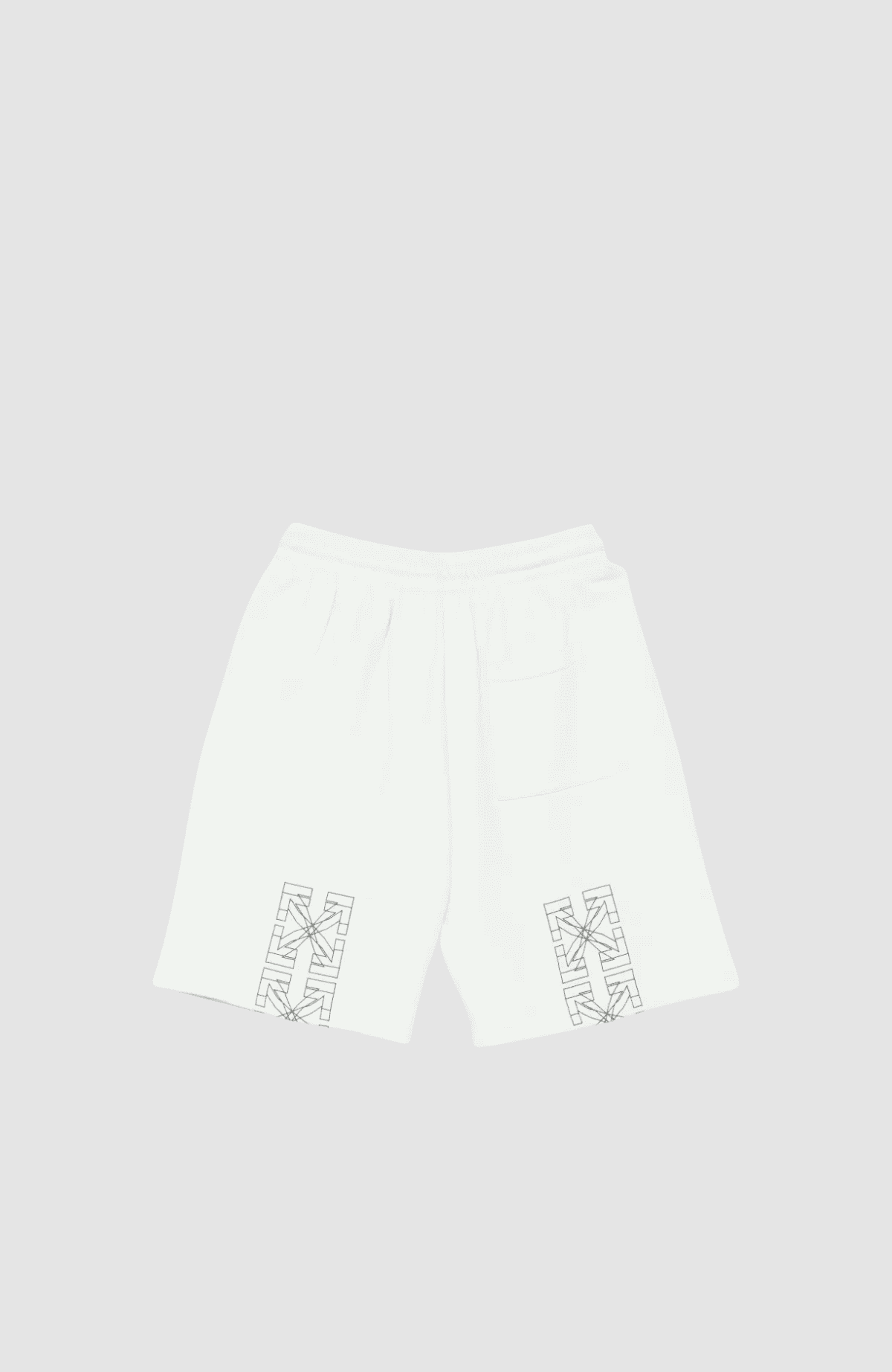 Big Double Arrow Skate Sweatshort