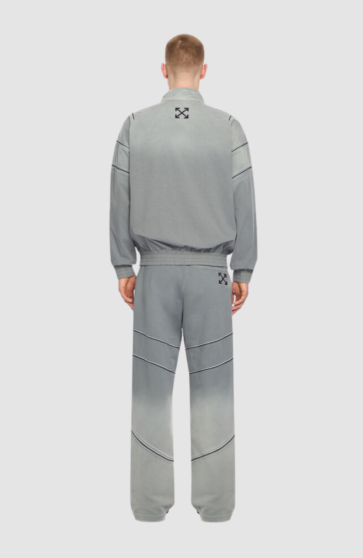 Relaxed Garment Dyed Tracktop