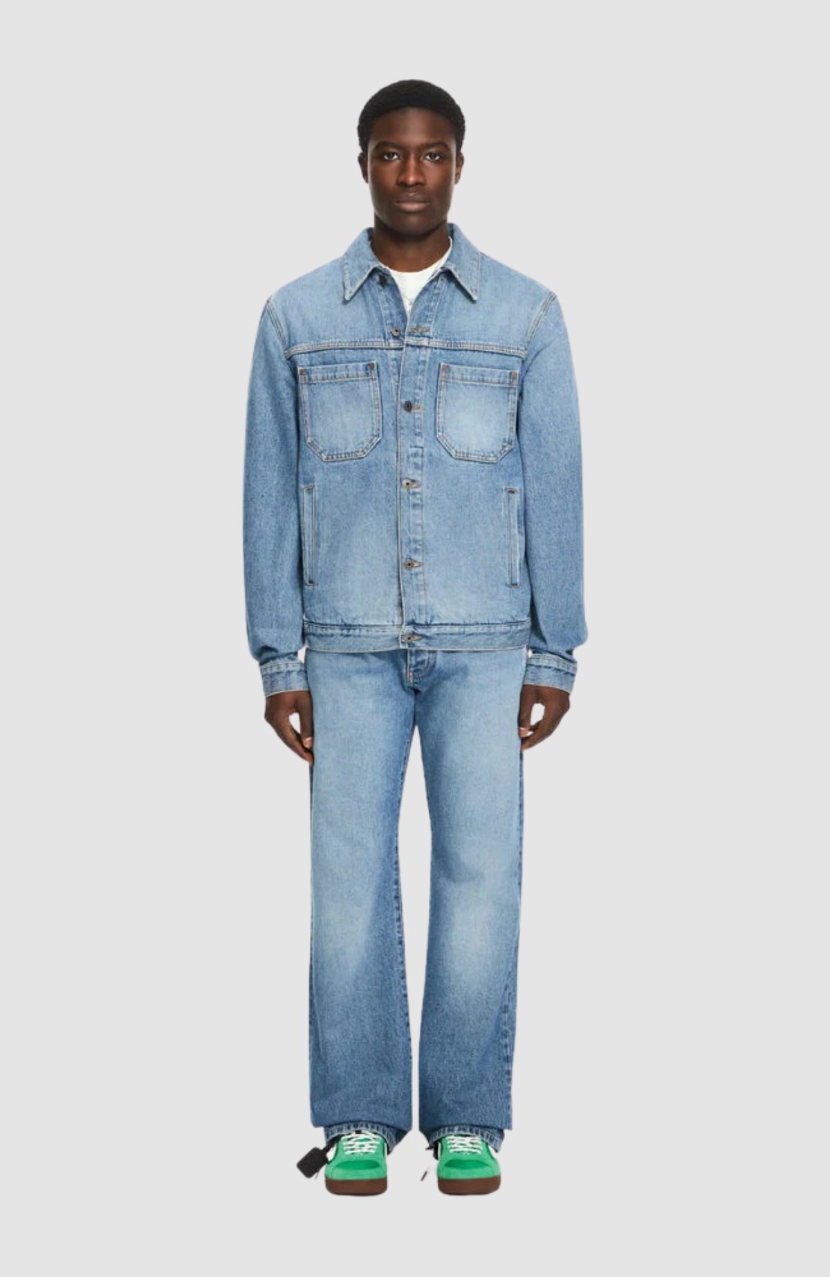 Half Arrow Skate Denim Jacket