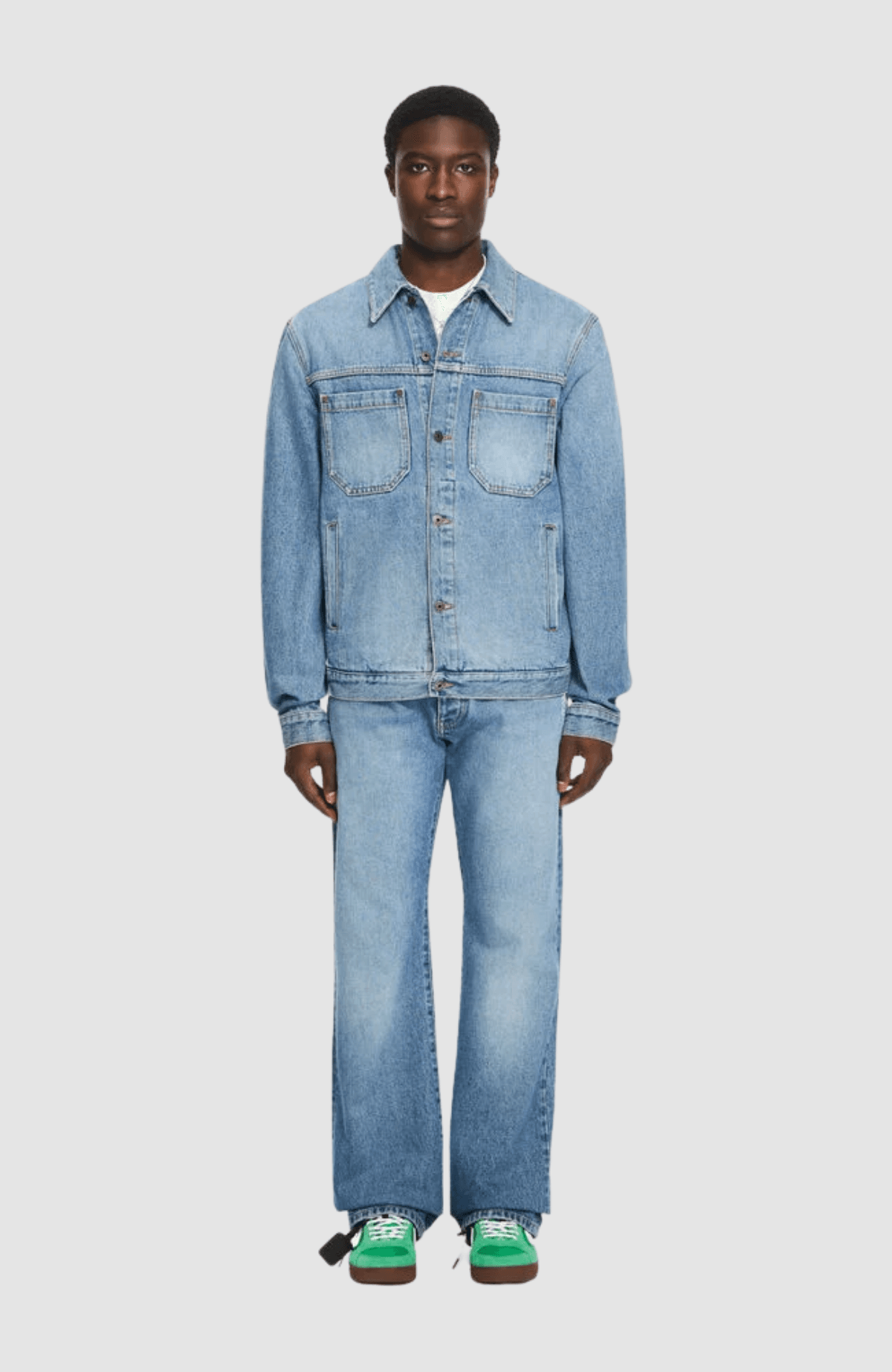 Half Arrow Skate Denim Jacket