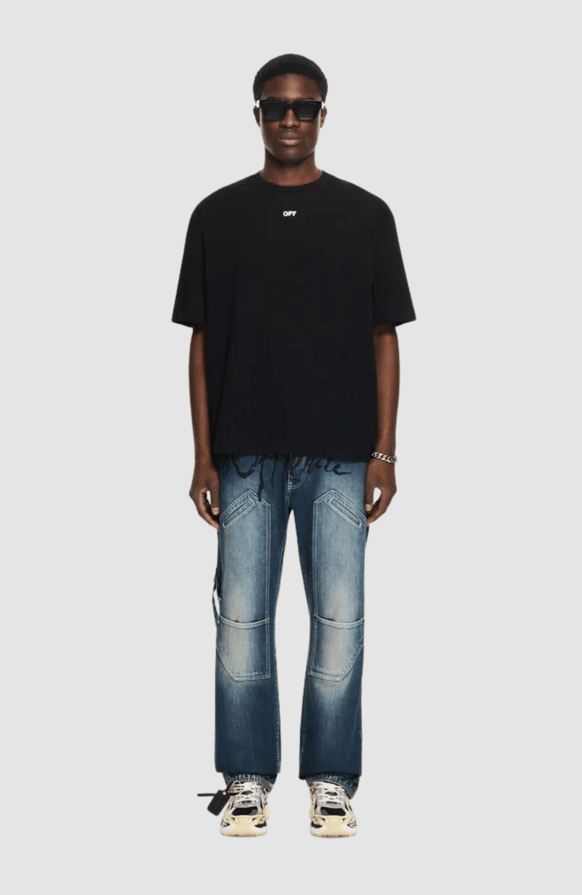 Rubbed Paint Arrows Skate T-Shirt