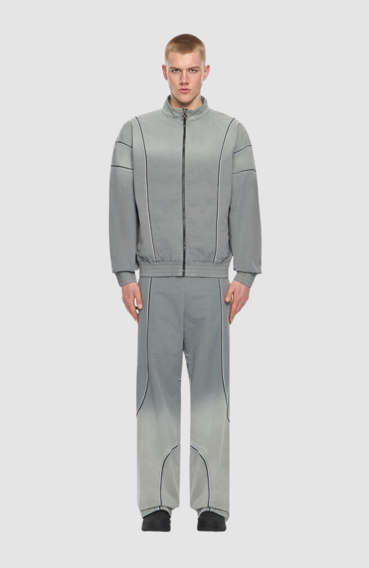 Relaxed Garment Dyed Tracktop