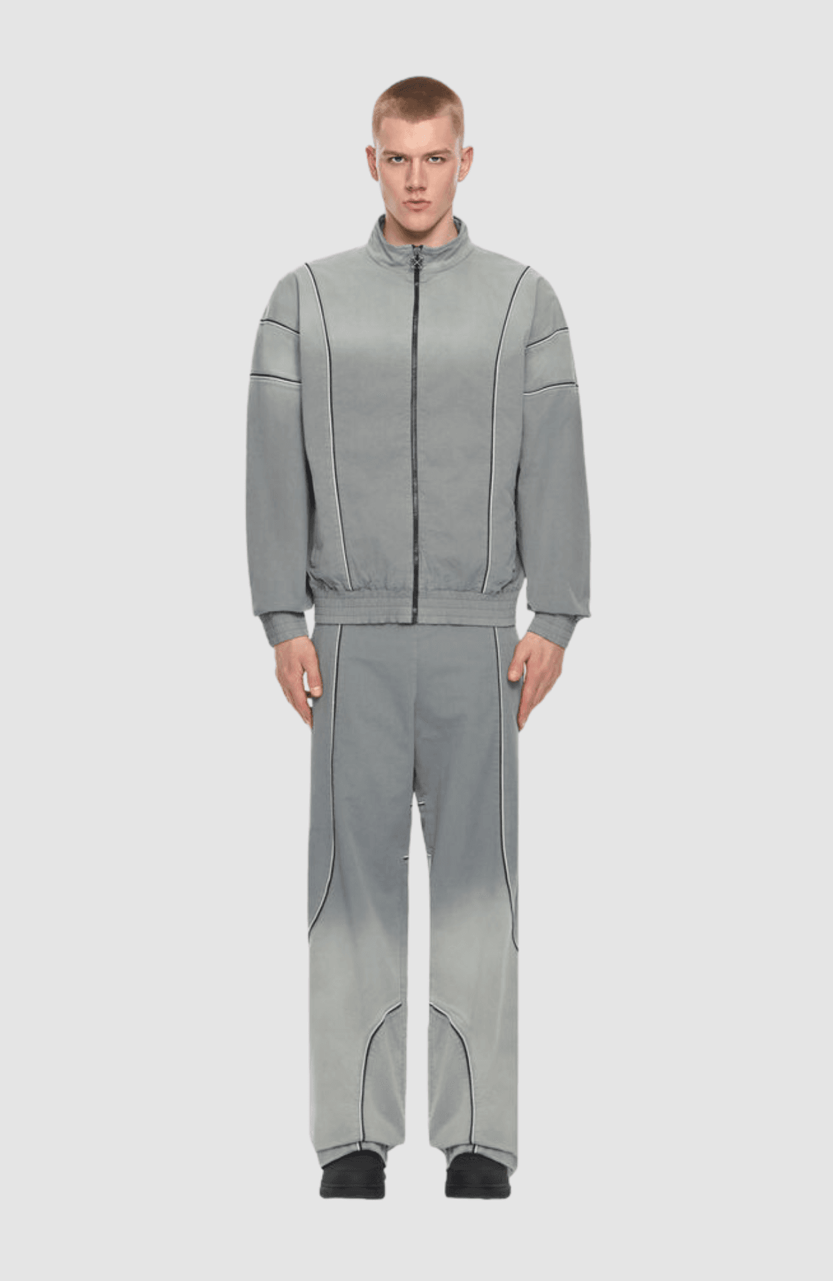 Relaxed Garment Dyed Tracktop