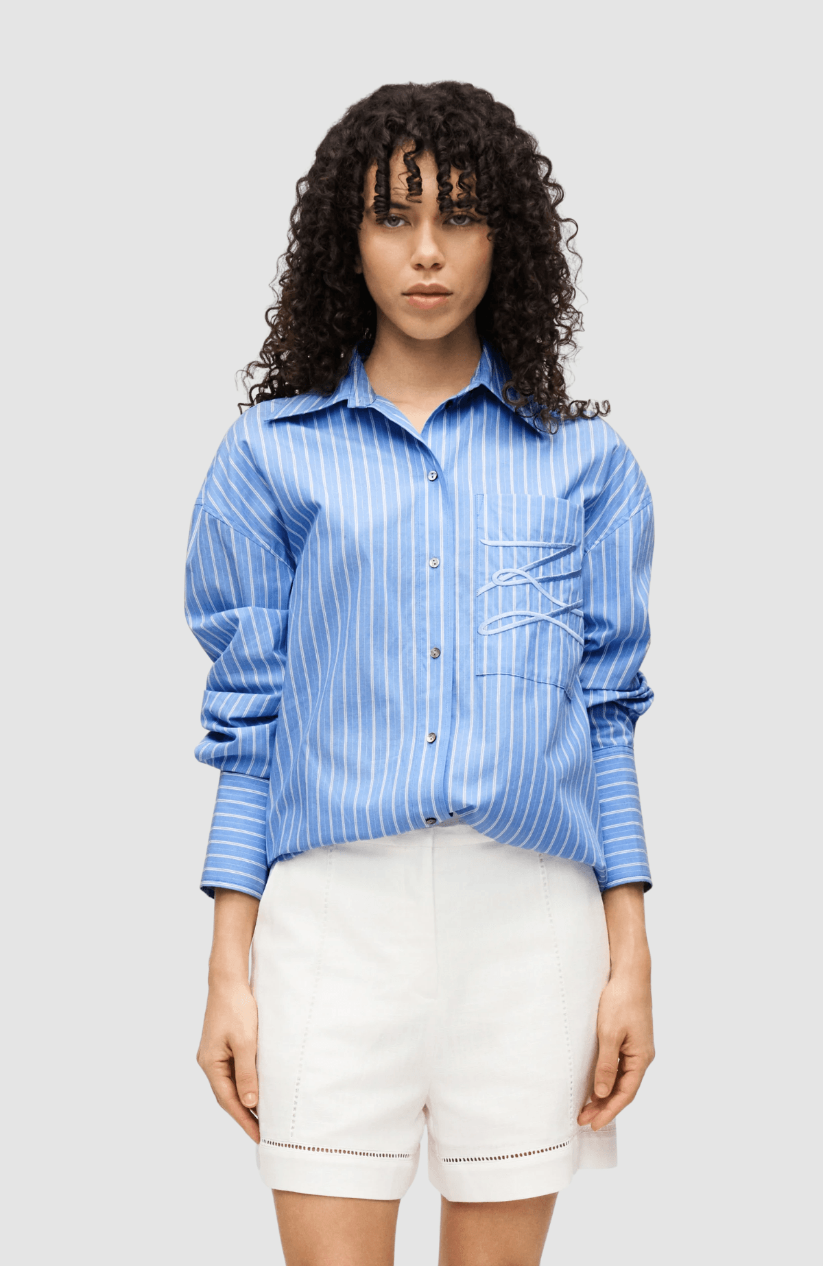 Autograph Striped Poplin Shirt