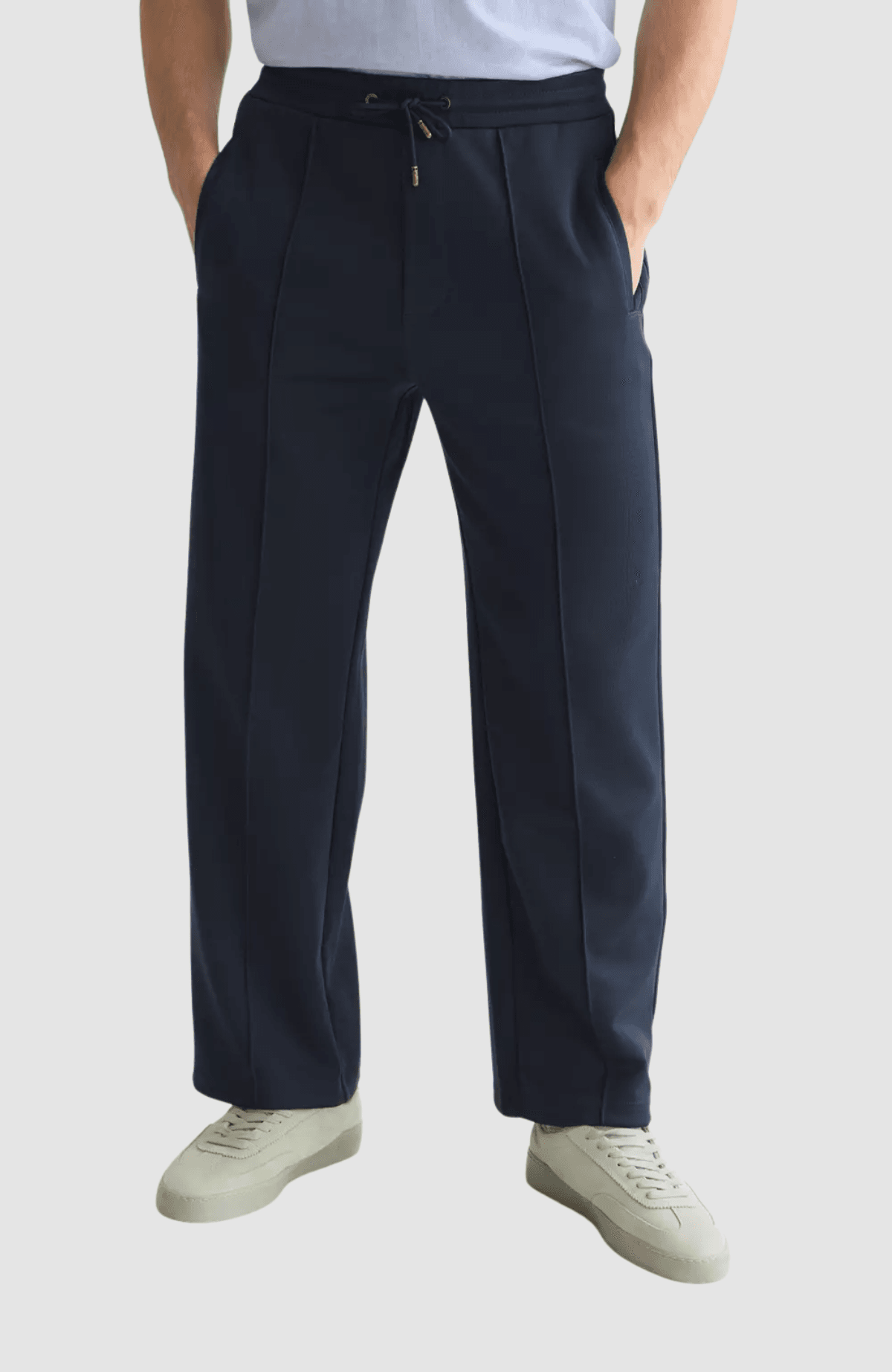 Interlock relaxed straightfit track pant
