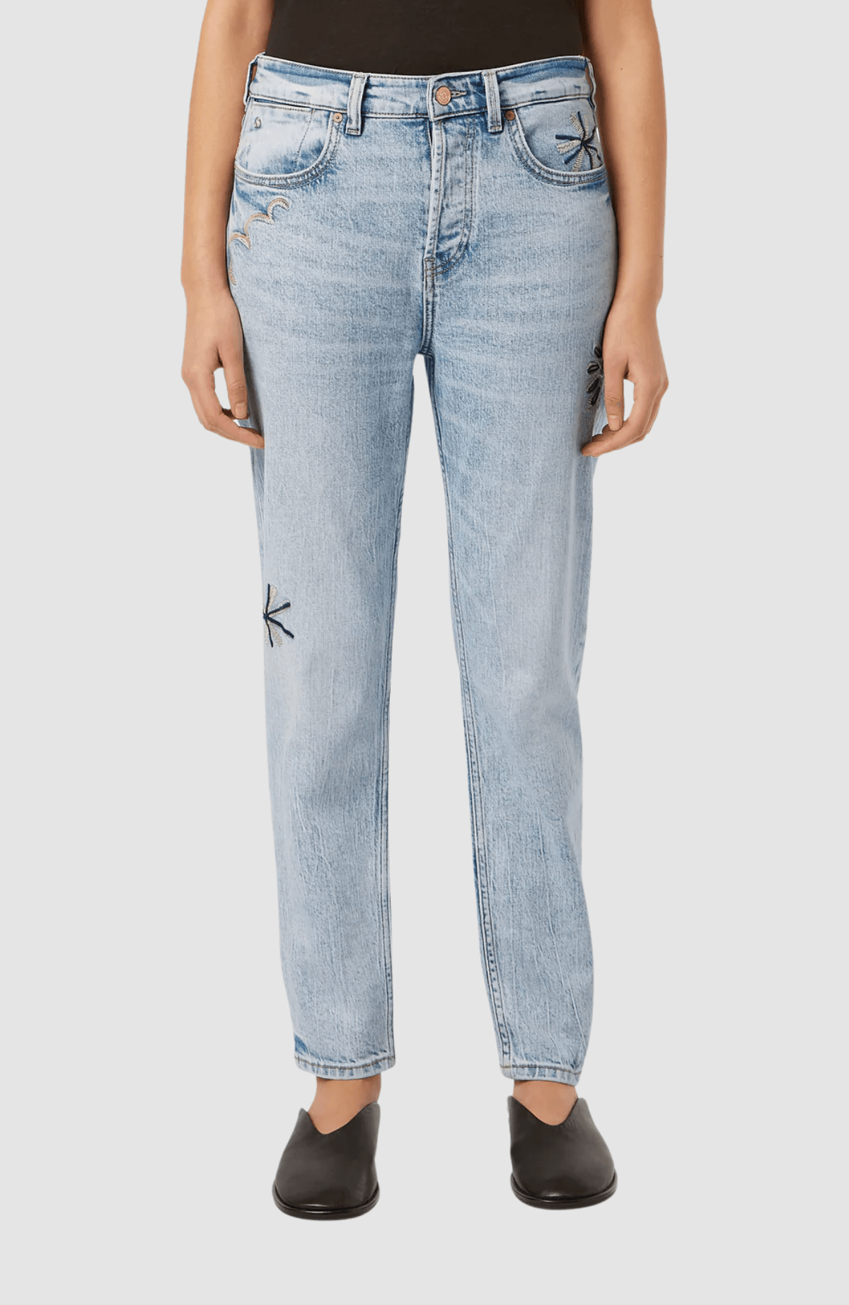 The Buzz slim boyfriend jeans — Spring Lights