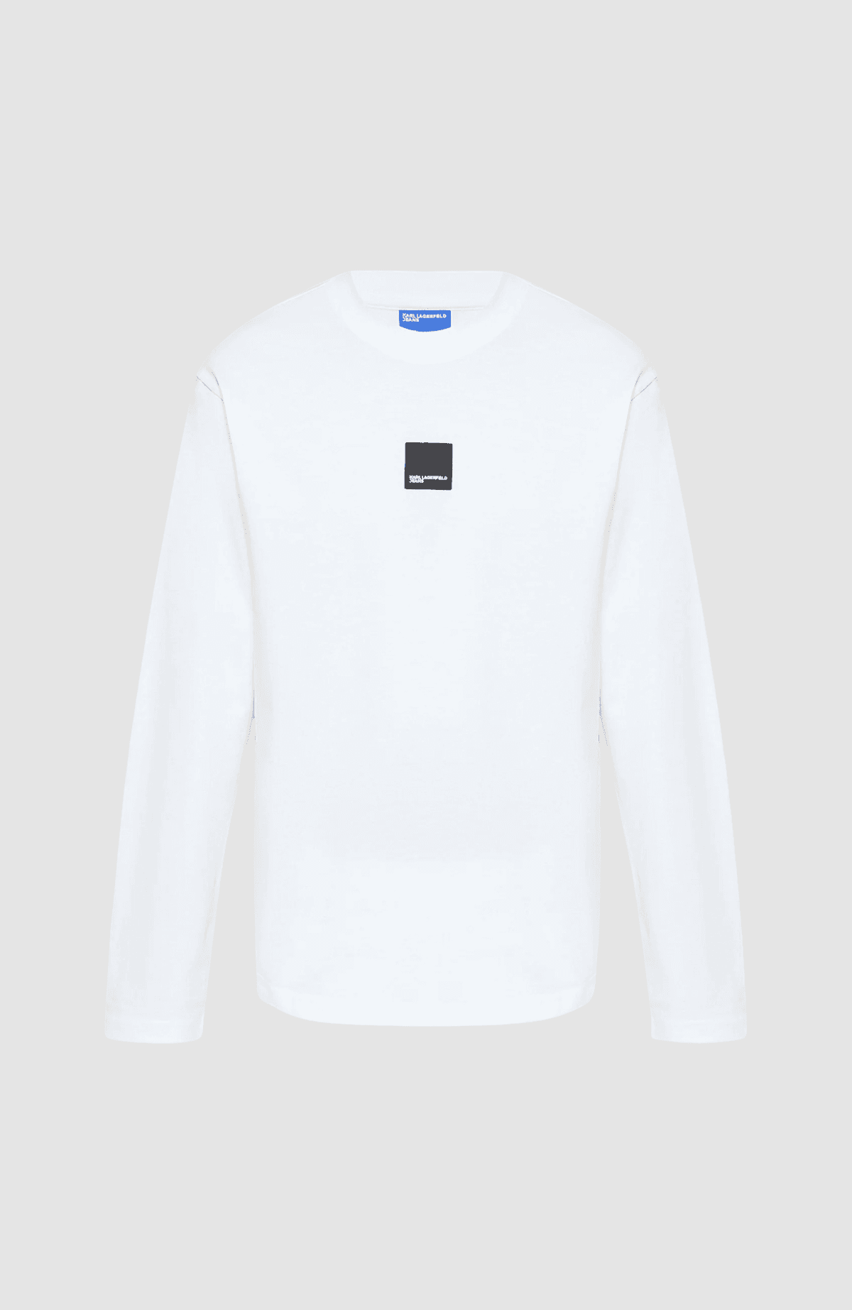 Klj Reg Ls Curved Hem Tee