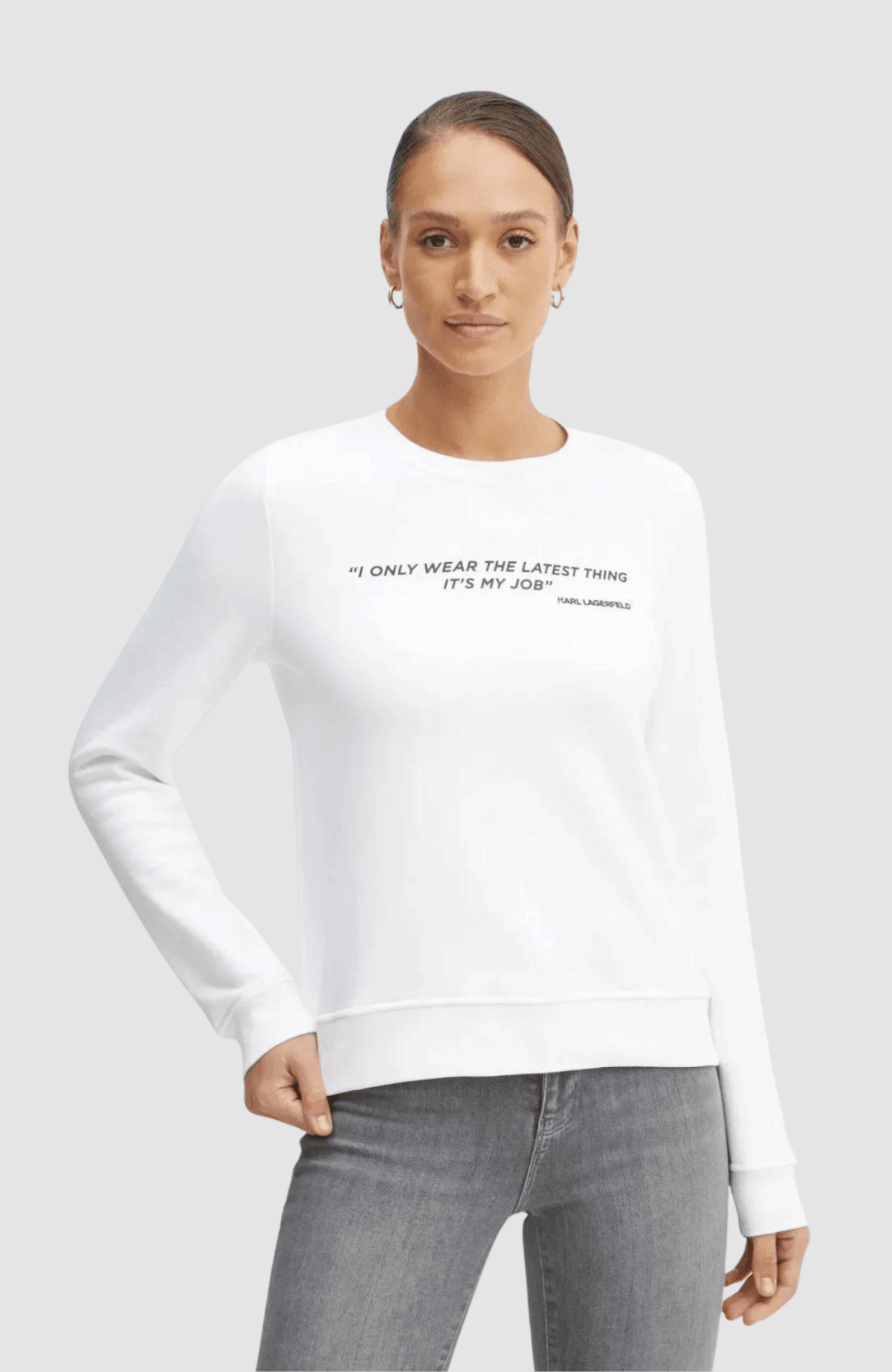 Karl Quote Sweatshirt