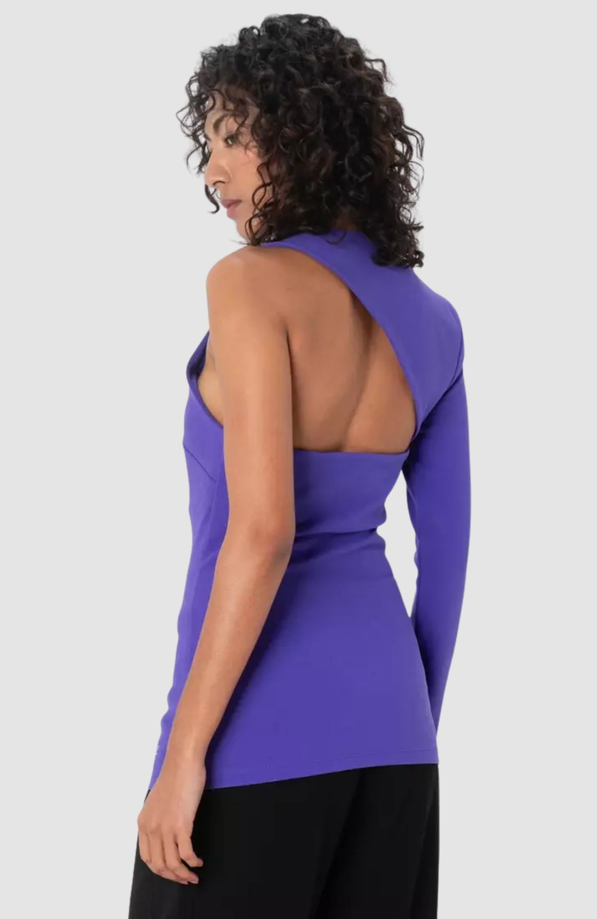 Assymetric Jersey Party Top