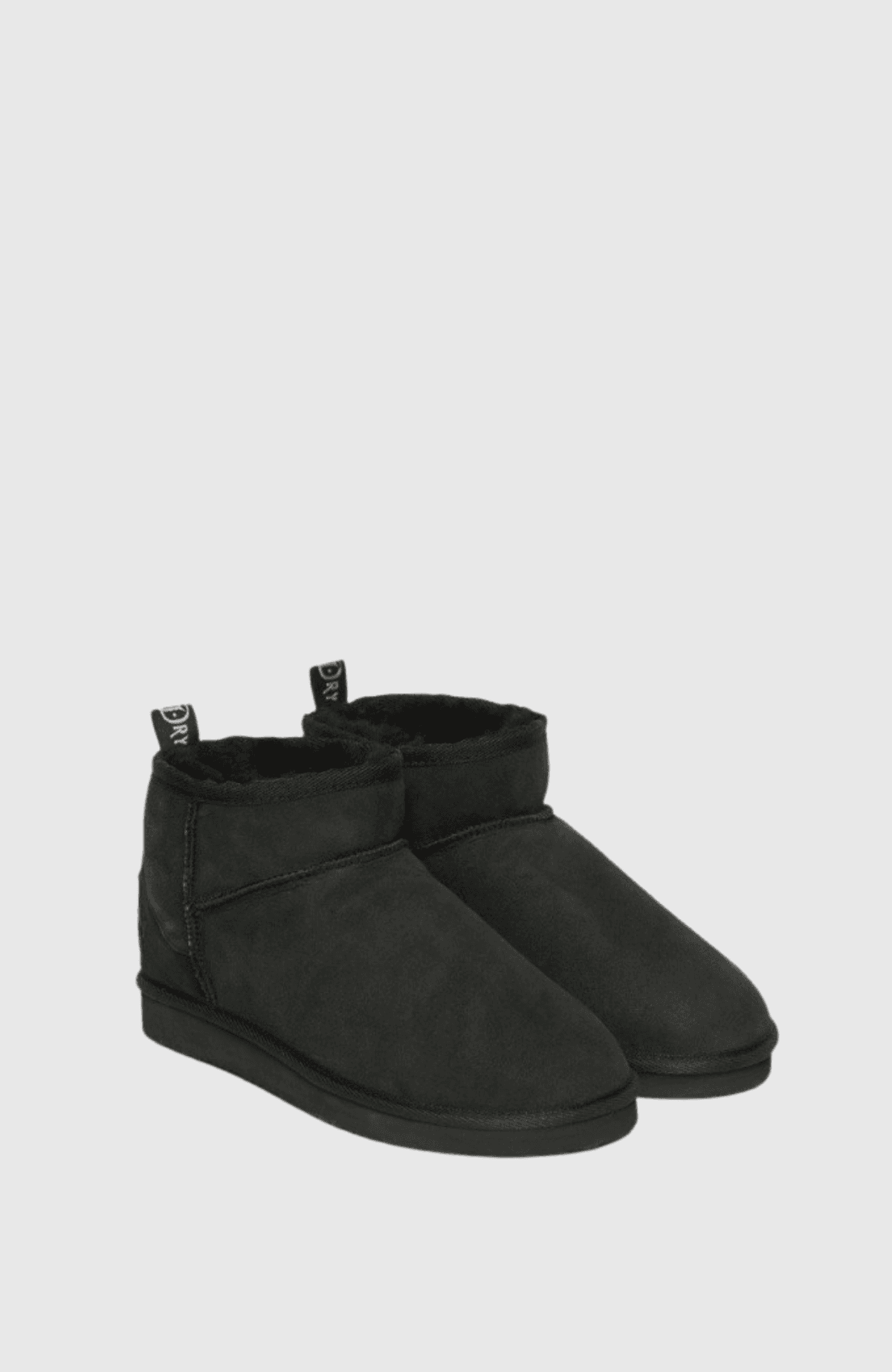 Suede Sherpa Mini Boot